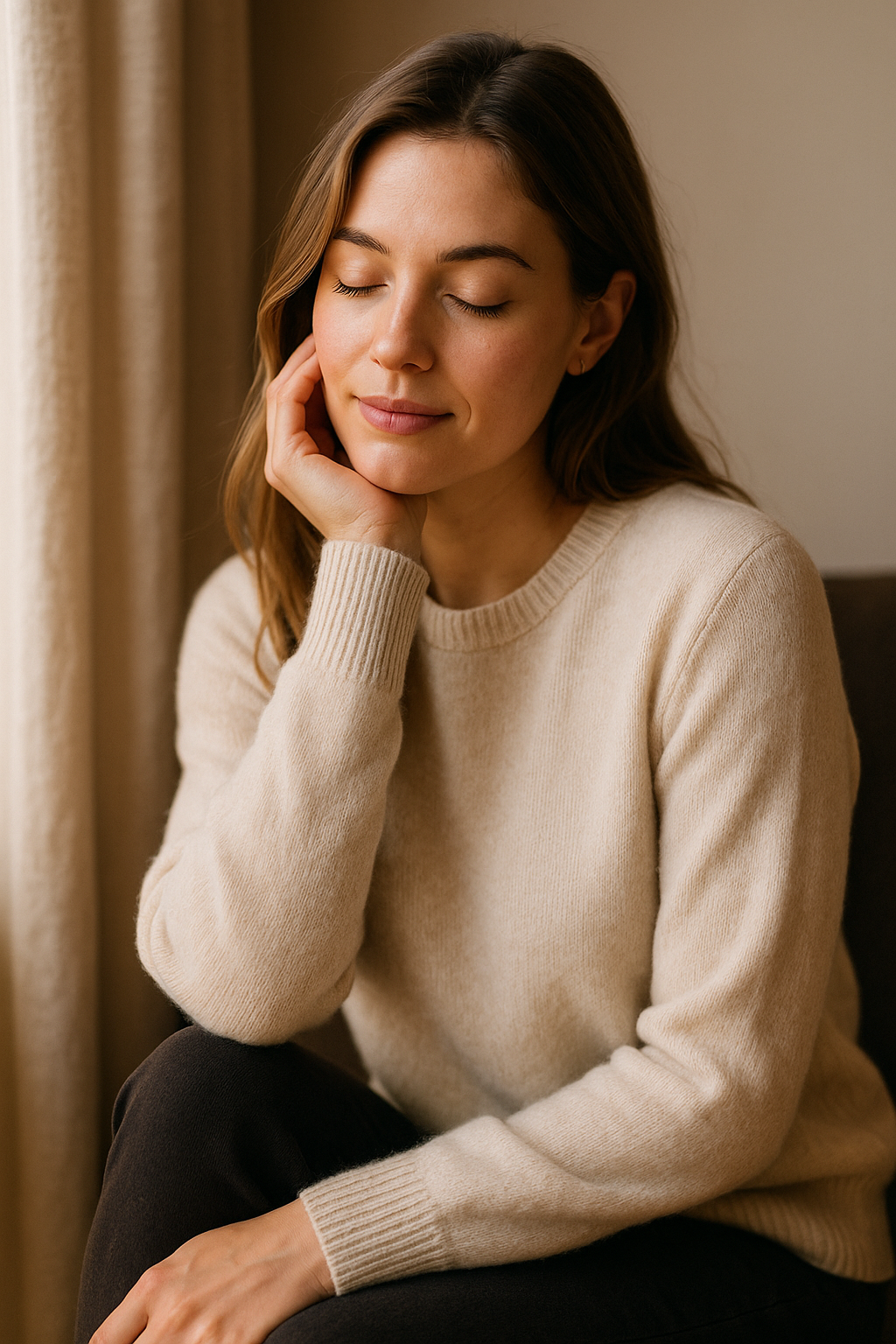 Safia | Women Luxurious Pure Cashmere Sweater