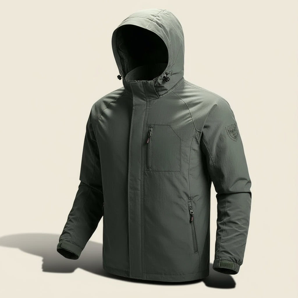 Men's Waterproof Cargo Jacket | Lightweight & Breathable Design