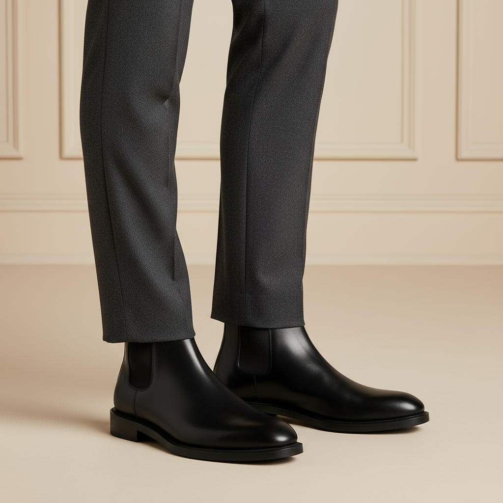 Men's Chelsea Boots | Premium Suede, Easy Slip-On Design, Versatile Fashion