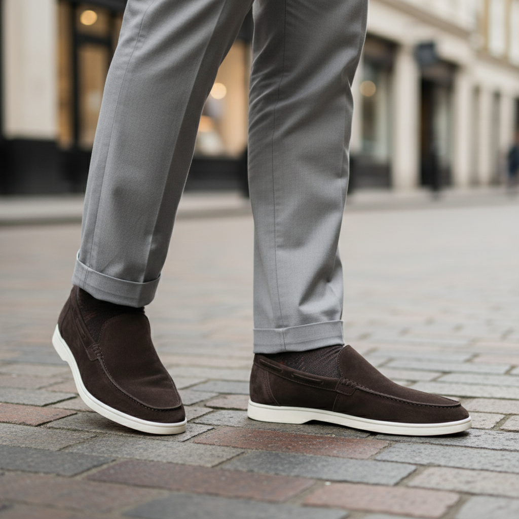 Men's Slip-On Loafers | Luxurious Soft Suede