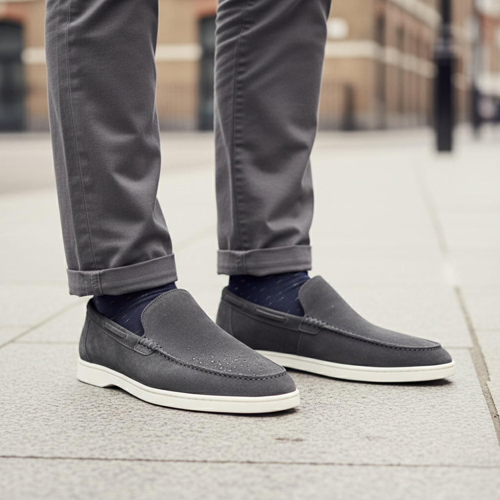 Men's Slip-On Loafers | Luxurious Soft Suede