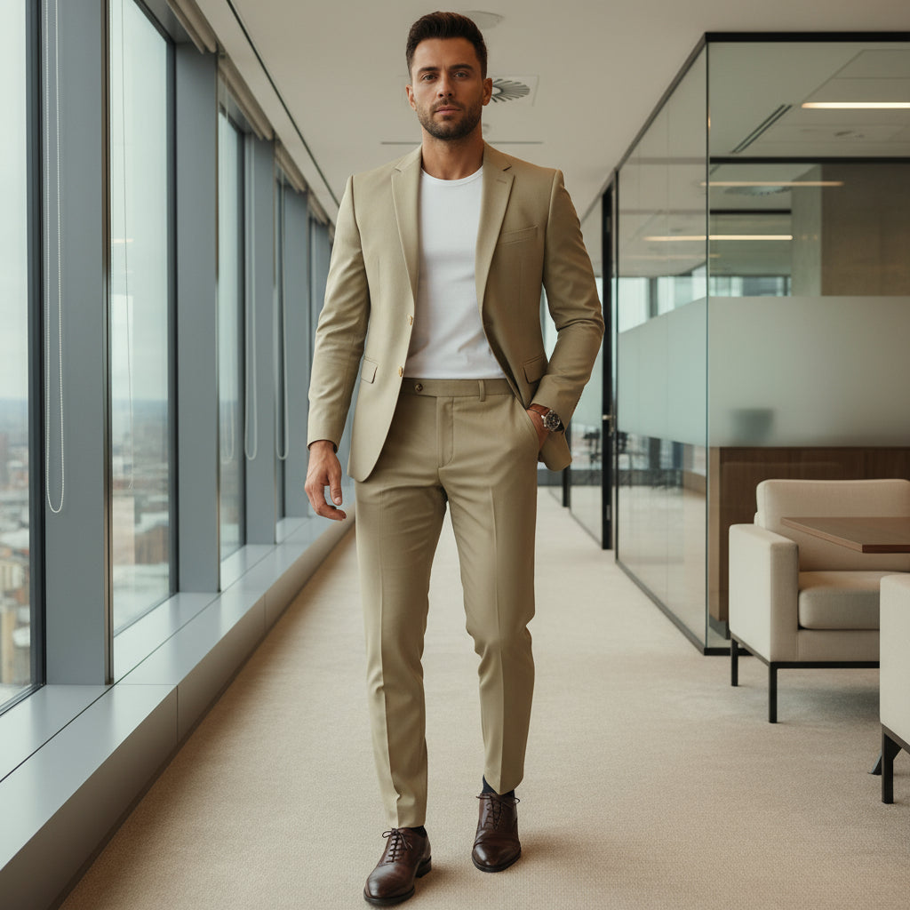 Men's Suit | Classic Blazer and Trouser Set for Ultimate Comfort