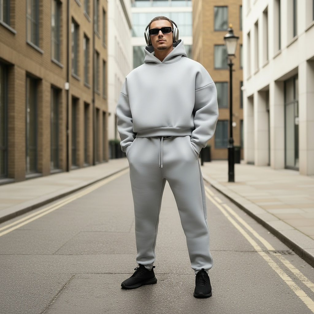 Men's Tracksuit Set | Premium Fabric Blend, Contemporary Fit