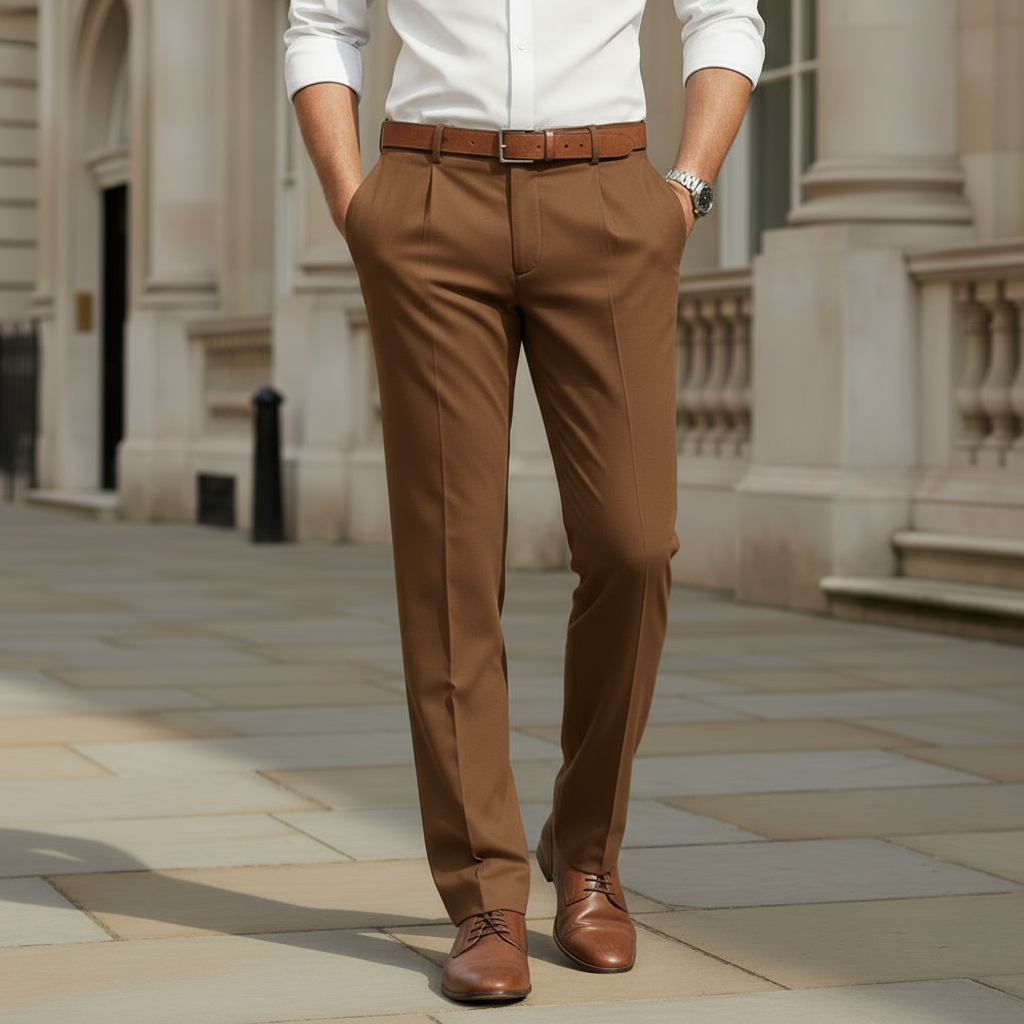 Men's Trousers | Modern Fit, Durable Fabric, Casual Business Look