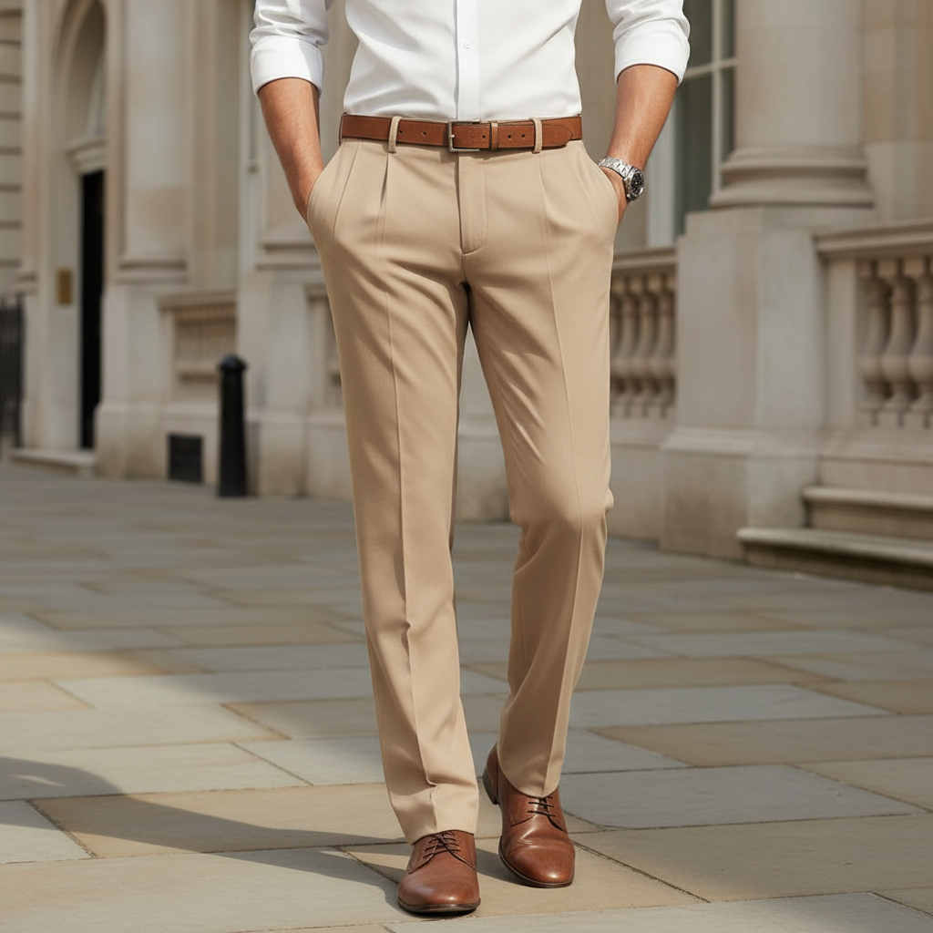 Men's Trousers | Modern Fit, Durable Fabric, Casual Business Look