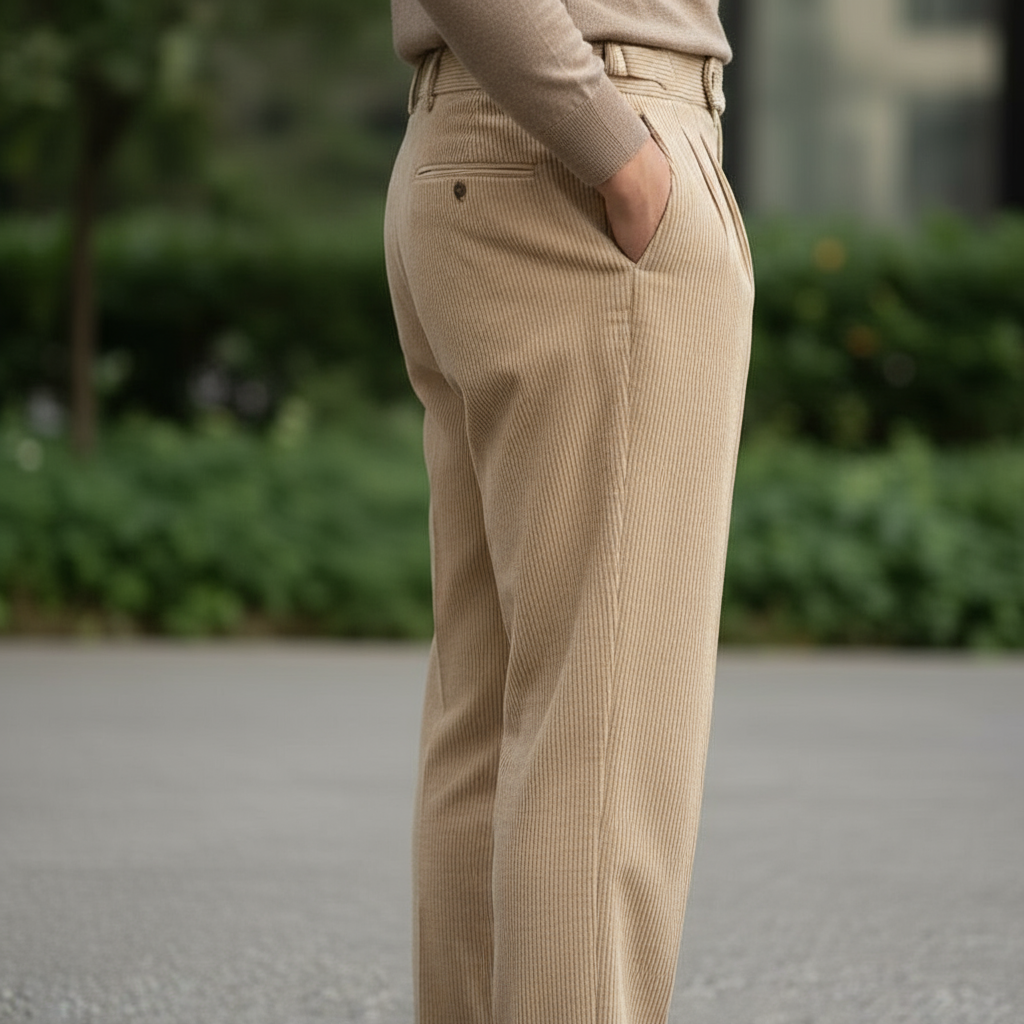 Men's Vintage Corduroy Trousers | Classic Fit
