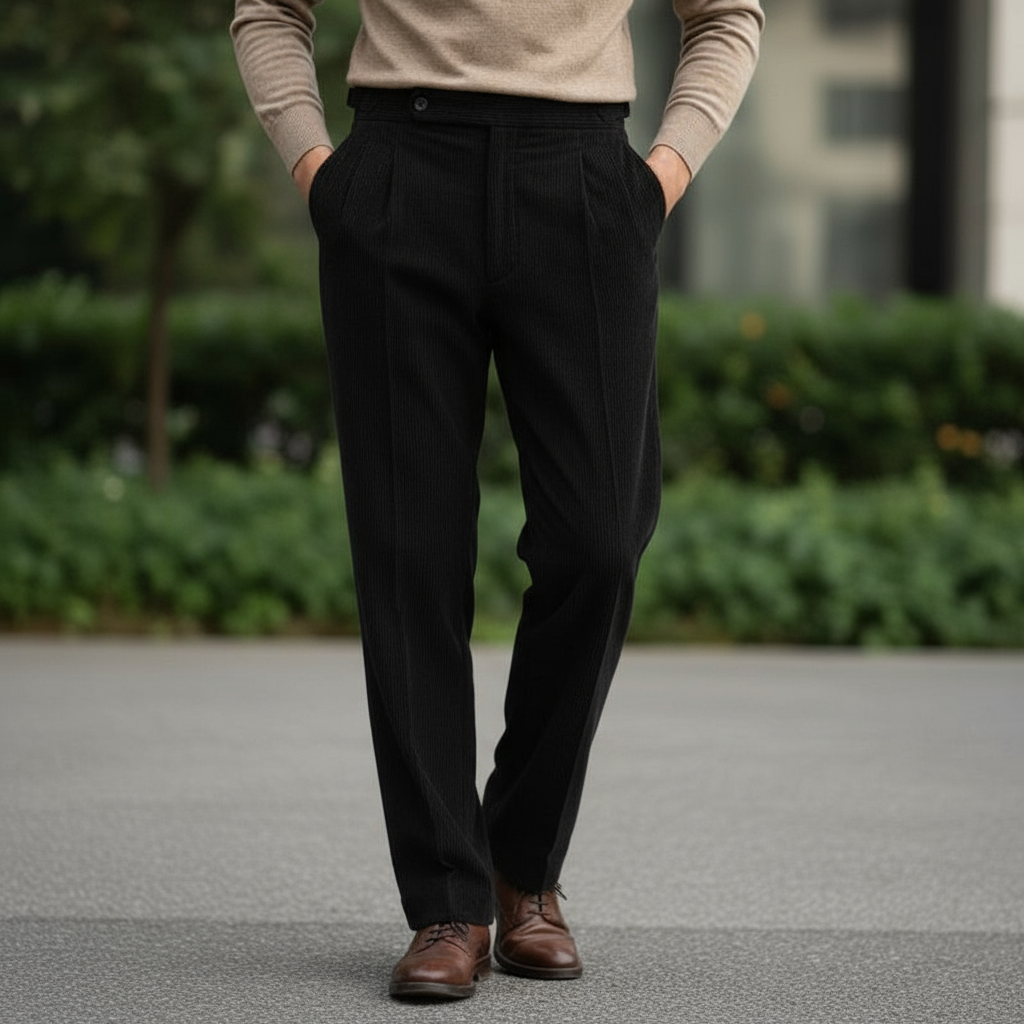 Men's Vintage Corduroy Trousers | Classic Fit