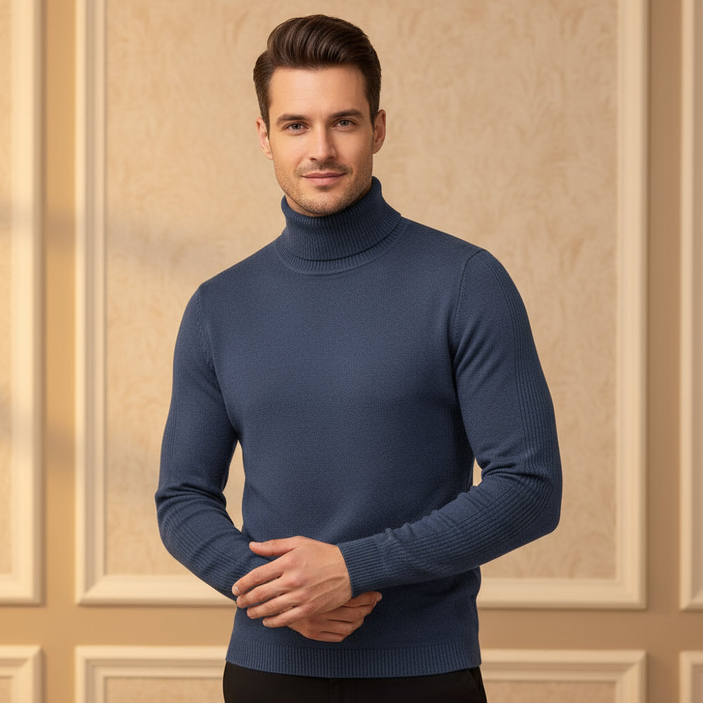Men's Turtleneck Sweater | Cozy Soft Fabric & Comfortable Fit