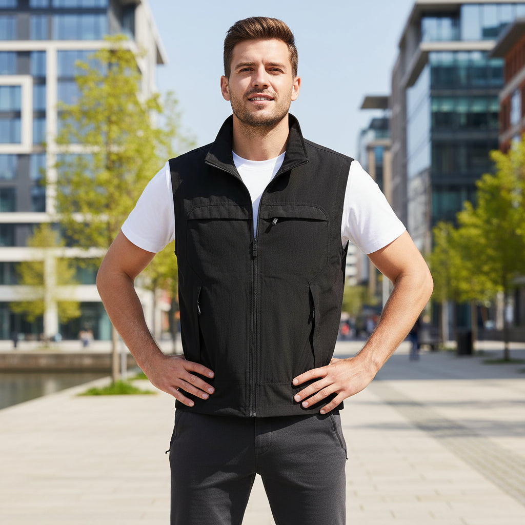 Men's Sleeveless Vest | Quick-Drying, Breathable Fabric