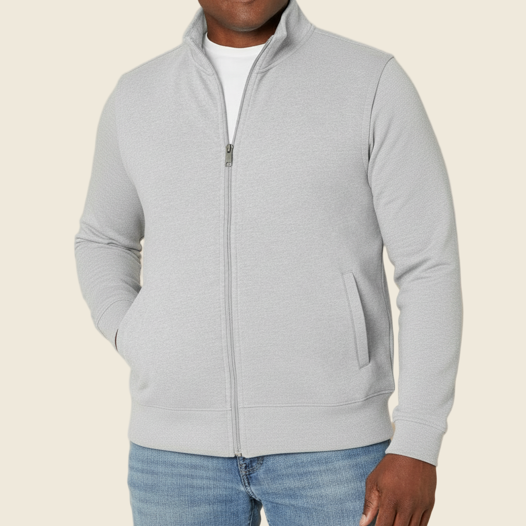Men's Full Zip Vest | Soft Fabric, Contemporary Fit