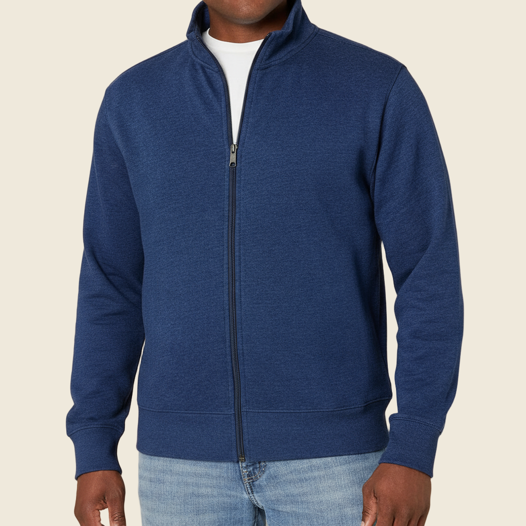 Men's Full Zip Vest | Soft Fabric, Contemporary Fit