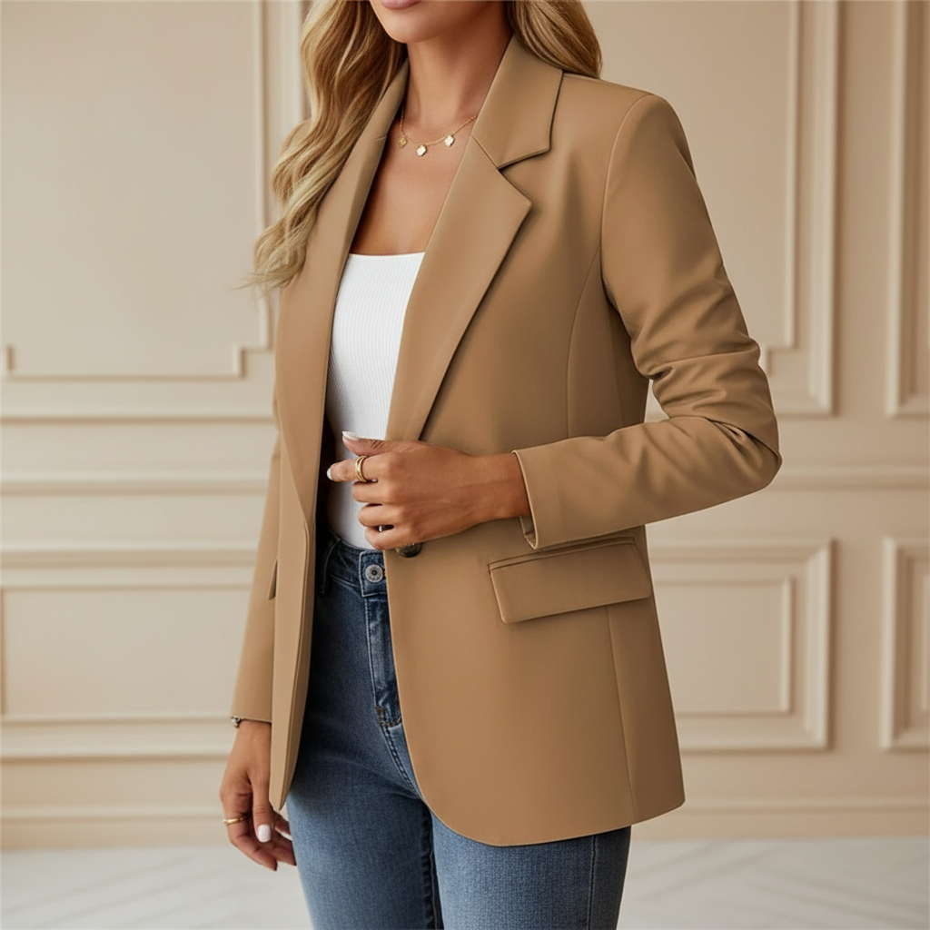 Women's Blazer | Chic Tailored Fit, Elegant Cut, Versatile Style