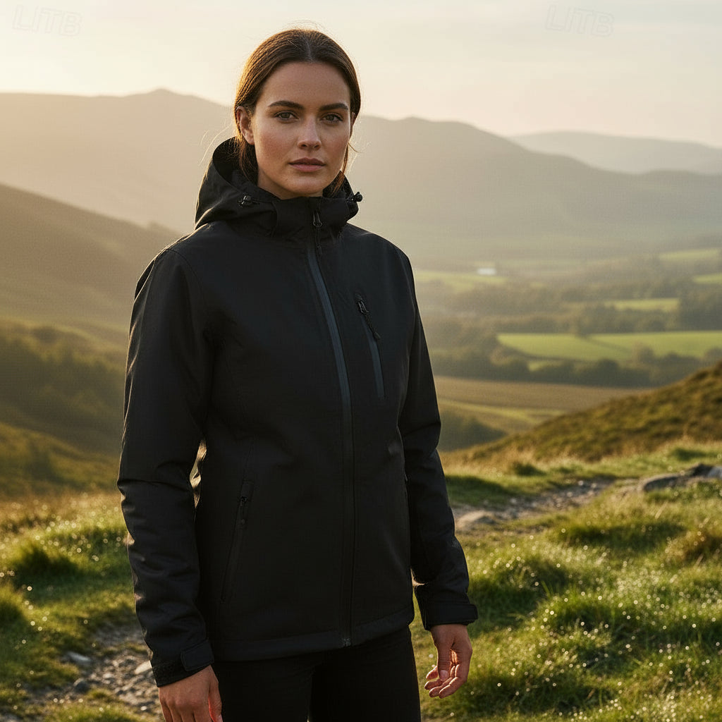 Women's Jacket | Waterproof with Fleece Lining and Adjustable Fit