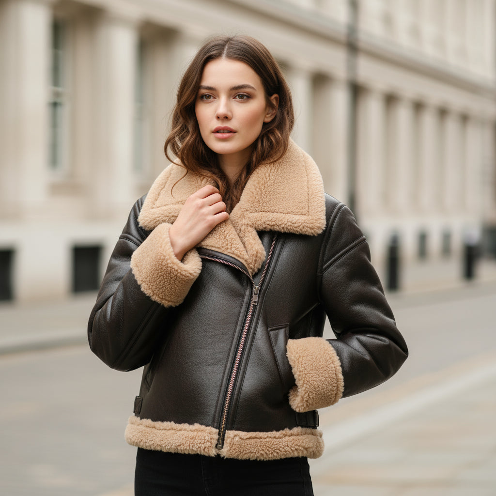 – Women's Reversible Short Jacket | Cozy Padded Design