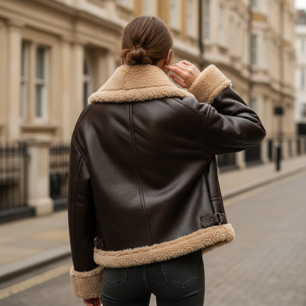 – Women's Reversible Short Jacket | Cozy Padded Design