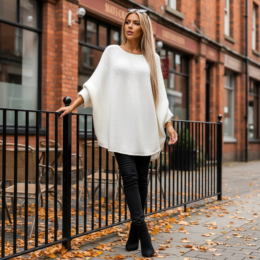 Women's Oversized Chunky Knit Sweater