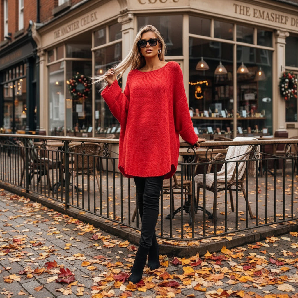 Women's Oversized Chunky Knit Sweater