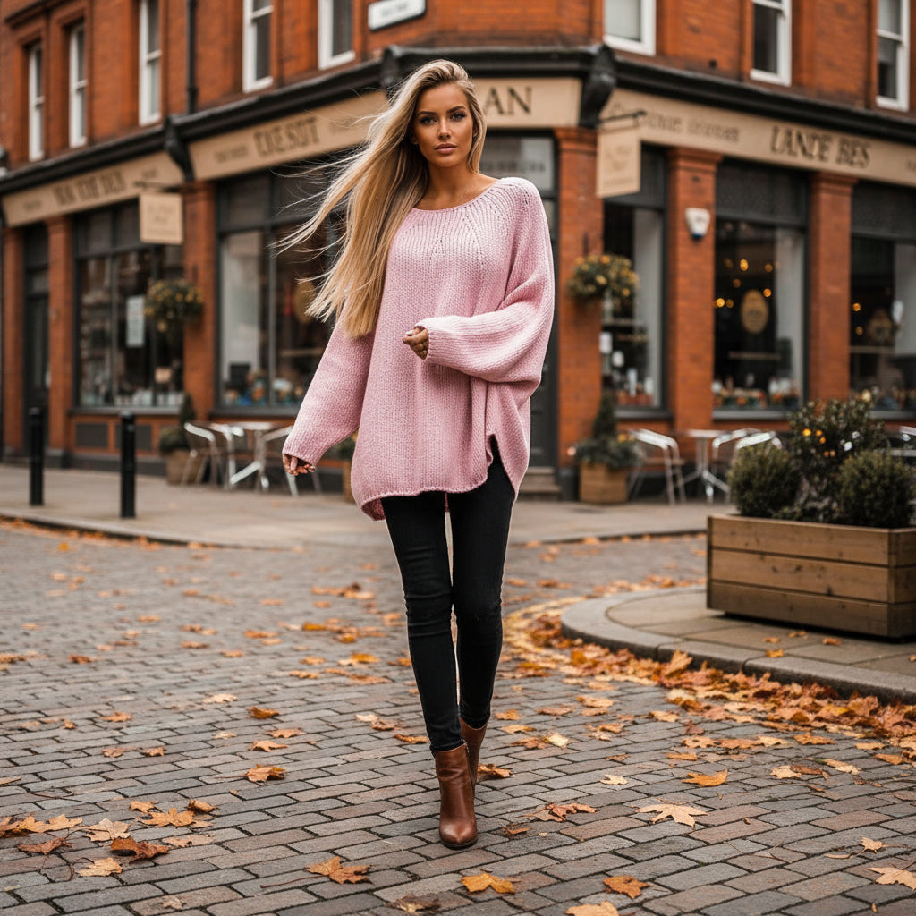 Women's Oversized Chunky Knit Sweater